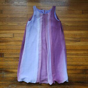Un Deux Trois - VTG Girls Purple Ombre Formal Dress